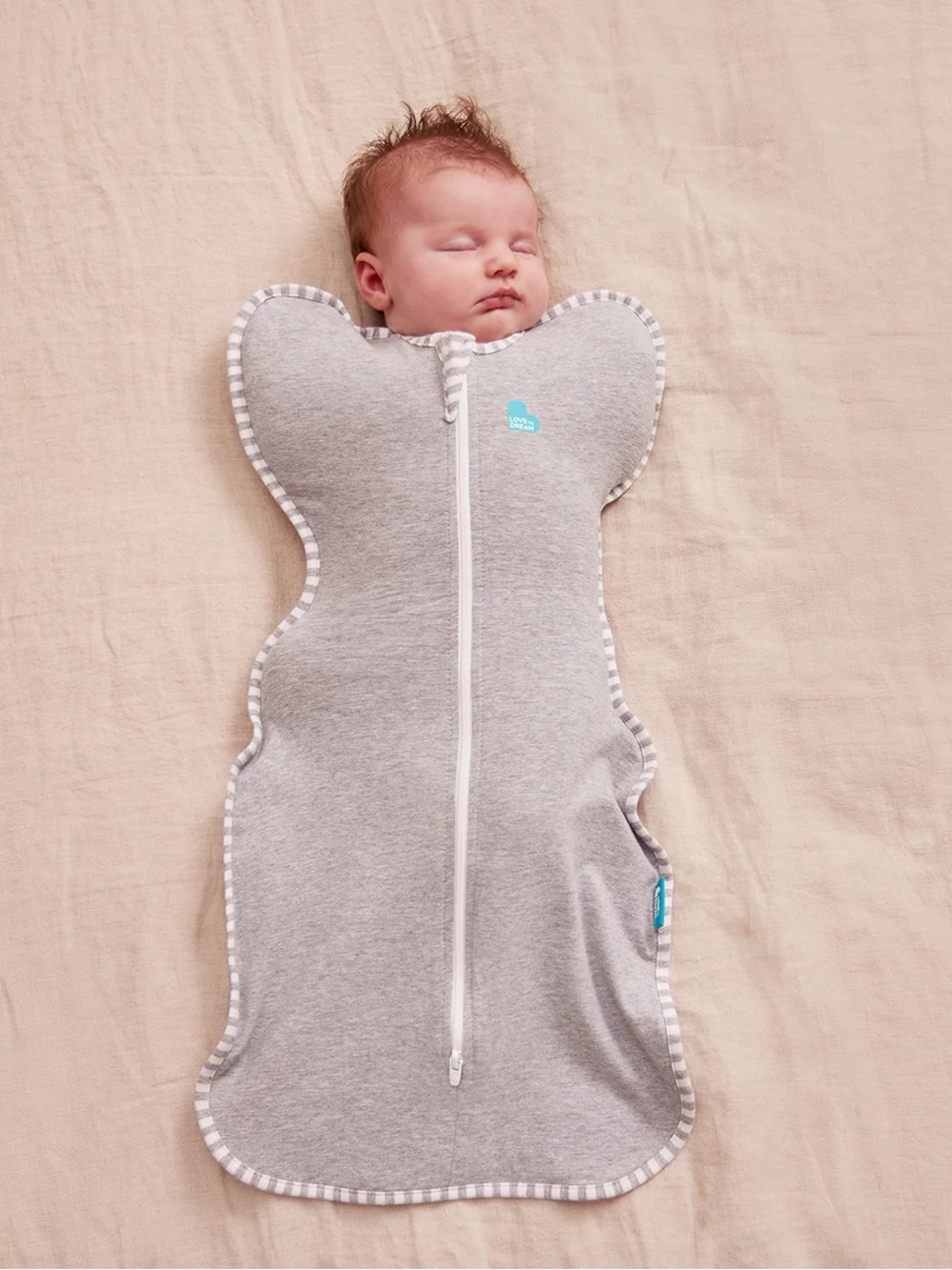 Love To Dream Newborn Swaddle Up Grey